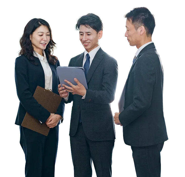 合同会社デザイムの中小企業診断士が経営課題を確認する様子